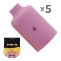 Сопло керамическое SR 17/18/26 под стандартную линзу №4 ф 6,5 мм, L=42 мм (B401P222200|B54N18-5)